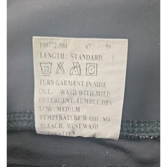 Two TuffRider Women's Marathon Tights Pants Equestrian Riding XL Large Dark Gray - Picture 12 of 12